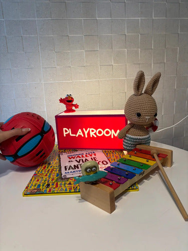 Velador Con Luz Maibrú Para Mesa Y Escritorio Fucsia Play