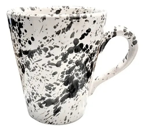Taza Ceramica Mug Conica Diseño Artesanal Jarro Cafe Te