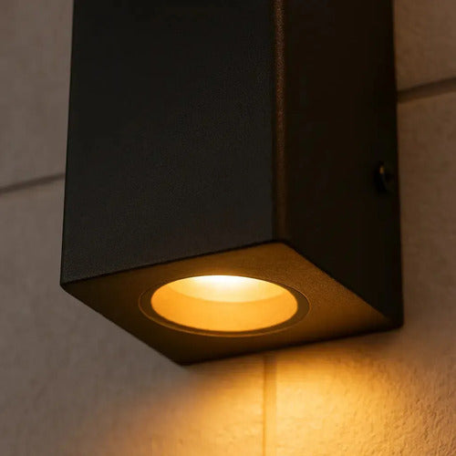 Aplique Pared Santa Luz Bd-33 Negro