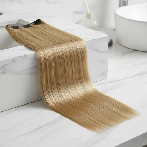 Cortinas Extensión Pelo Lacio Simil Natural Planchita 180c