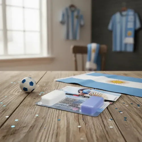 Kit Maquillaje Pintacara Selección Argentina Mundial de Fútbol x2 · 17536 · foto 07