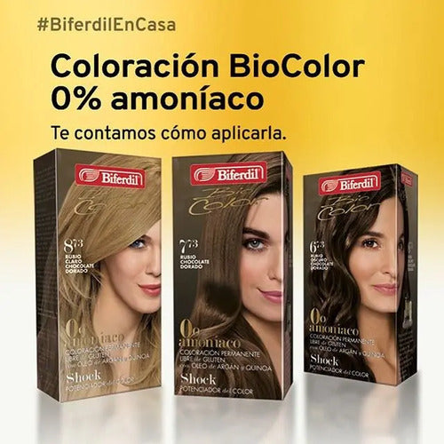 Tintura Biferdil BIO COLOR Permanente sin Amoníaco Nº9.3 Rubio Muy Claro Dorado · 17657 · foto 02