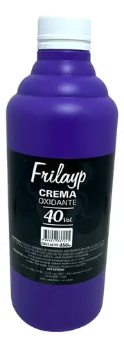 Crema Oxidante Frilayp 40 Vol 920 Ml Sin Amoníaco Sin Tono