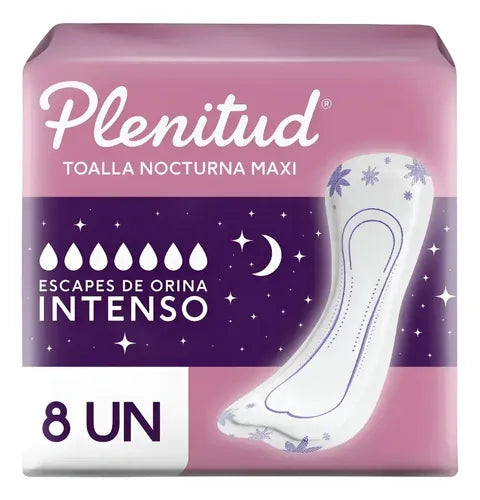 Plenitud Toalla Nocturna Femme Incontinencia x 8 Unidades · 17387 · foto 02