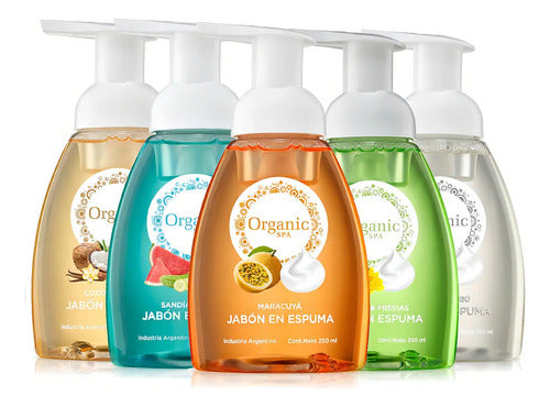 Jabón Líquido en Espuma X250ml Verbena Fresias Organic Spa · 17414 · foto 03