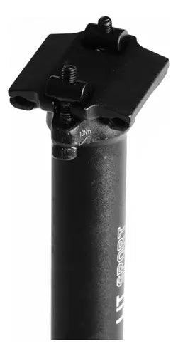 Caño Portasilla Lit Riding 27.2mm x 400mm Recto de Aluminio Negro · 16804 · foto 07