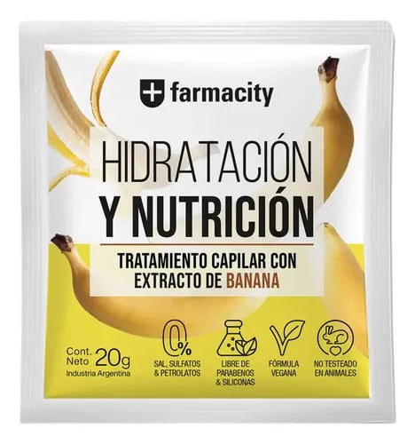 Tratamiento Capilar Farmacity Banana X 20 G