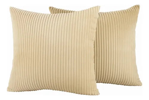 Funda Almohadón Terciopelo Suave Pana Felpa Living Cama