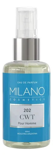 Perfume Mini Milano 202 Cwt Hombre - 60ml X1 Unid. Volumen De La Unidad 60 Ml