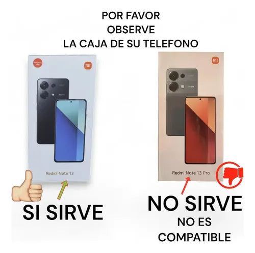 Funda Y Film Camshield Pro Note 13 4g Negro