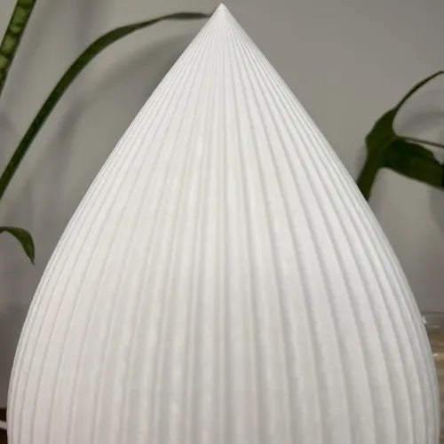 Lampara Velador Dekia Pluv Blanco