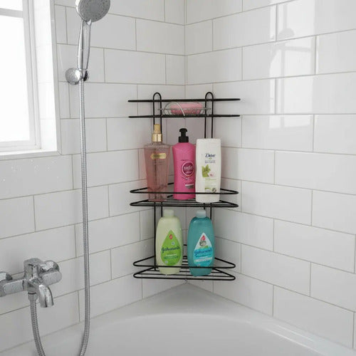 Esquinero Organizador Repisa Triple Baño