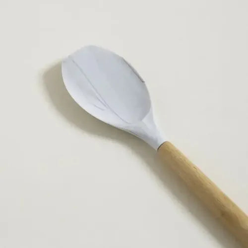 Pala Repostería Mango Bambú Silicona En Tu Casa Mármol Cuchara Plana