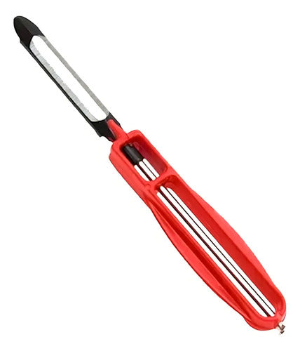 Pelapapas Loekemeyer Mango Plastico Pela Papas 505 Rojo · 19314 · foto 01