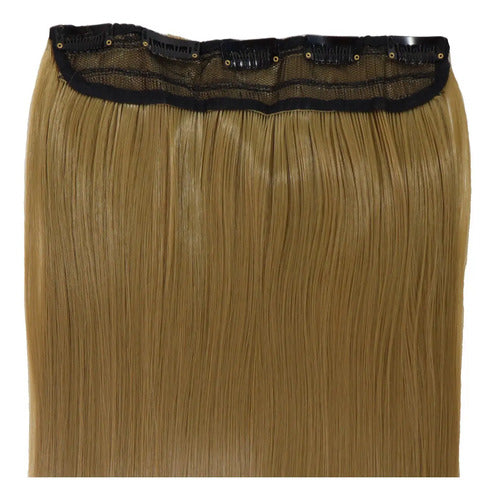 Cortinas Extensión Pelo Lacio Simil Natural Planchita 180c