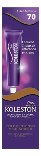 Tintura Wella Koleston Permanente los Colores X50g Tono 70 Rubio Mediano · 5617 · foto 01