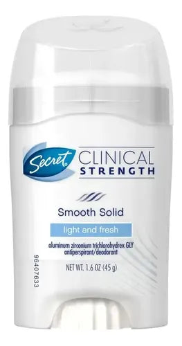 Antitranspirante Secret Clinical Strength Light & Fresh