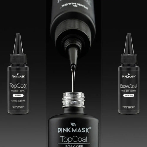 Pink Mask Semipermanente Reffill 001 Base Coat 60ml Color Transparente · 17344 · foto 04