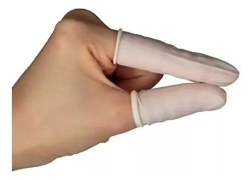 Guantes Dedos Látex 12u