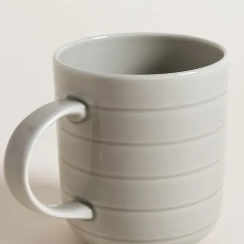 Taza Mug Redonda Jarro Porcelana Diseño Clasico 350 Ml Verde