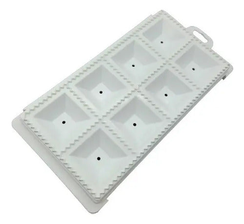 Molde Para 8 Raviolones Placa Ravioles R