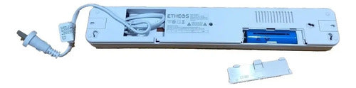Luz De Emergencia Etheos Lem60e Led Con Batería Recargable 8 Blanco