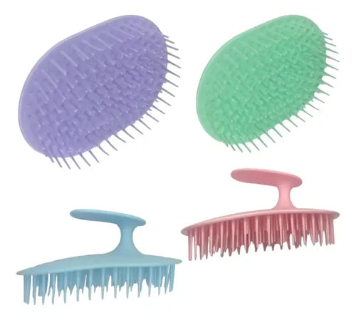 Cepillo Masajeador Cabo Flexible Eurostil 50124 Colores