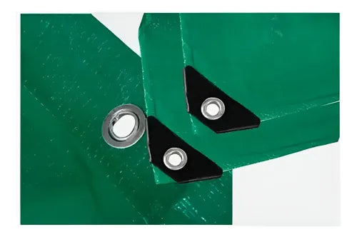 Lona Rafia Cubre Cerco 1,5 X 10 M Con Ojales Reforzada 120 G