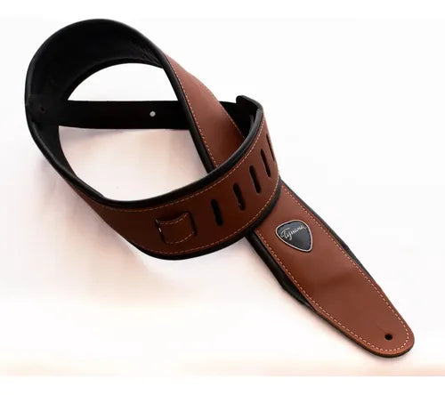 Correa Tijuana para Guitarra y Bajo de Cuero Acolchado 8 cm · 16939 · foto 06