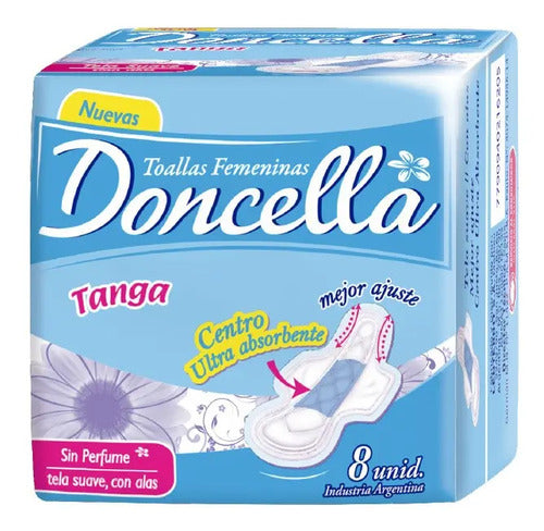 Doncella Toalla Tanga C/a X 8