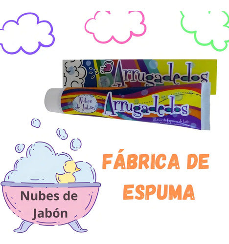 Espuma De Baño Infantil Arrugadedos Nubes De Jabón 126g Para Niños · 17231 · foto 04