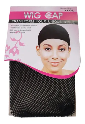 Red Redecilla Pelo Wig Cap 10u