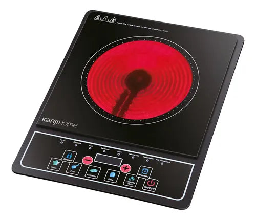 Anafe Electrico Vitroceramica Kanjihome Portátil 2000 Watts