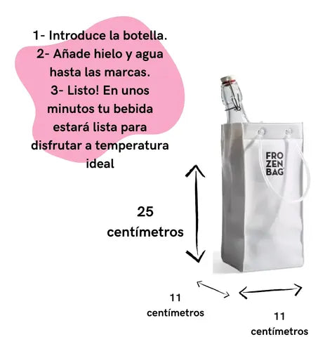 Frapera Combo Frozen Bag Xl - Hielera Classic Ice
