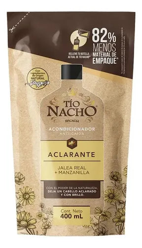 Acondicionador Tio Nacho Recargable Doypack Aclarante 400ml · 17185 · foto 01