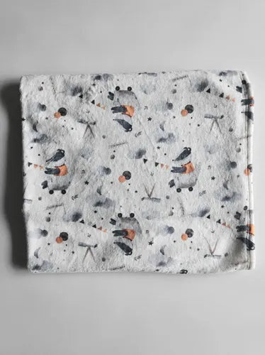 Manta de Polar Soft para Bebés Osos y Autos 72 x 90 cm · 18033 · foto 01