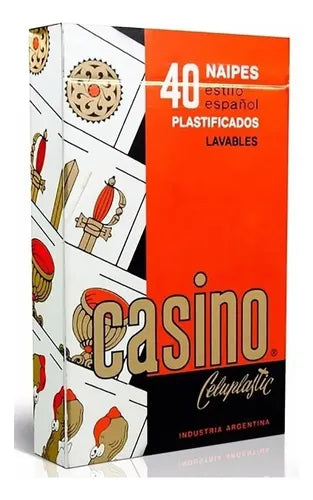 Naipes Casino x 40 Cartas Plastificadas · 17099 · foto 02