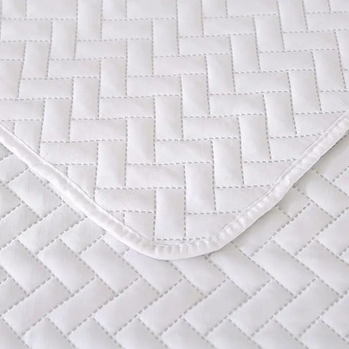 Cover Cubrecama De Verano Quilt 230x230 Natural