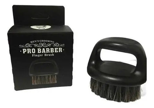 Cepillo Anillo Barber Color Negro Barbería Peluquería 50318 · 17147 · foto 04