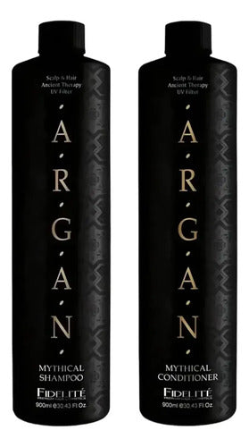Shampoo Y Acondicionador Argán Mythical 900ml Fidelité