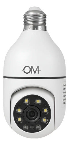 Camara Seguridad 360 Wifi Visión Nocturn