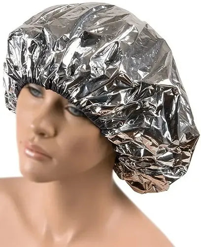 Gorro Térmico Bonpel Aluminio Gris Para Tratamientos Capilares