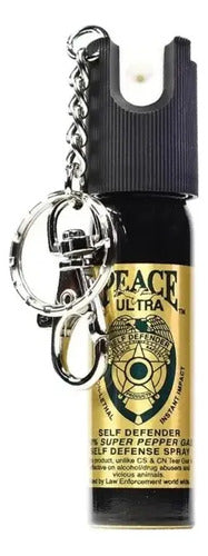Gas Pimienta Llavero Peace Ultra 22 g No Inflamable Negro · 17027 · foto 01