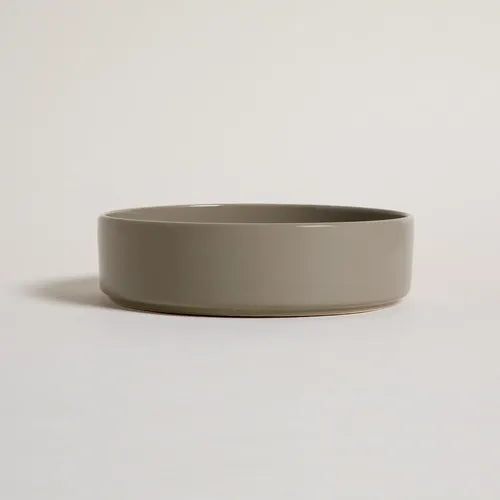Bowl Ensaladera Net Vison Cerámica Gris Piedra 21x6cm Vison