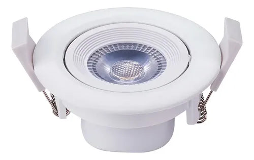 Spot Embutido Panel Led Cob Redondo Extr