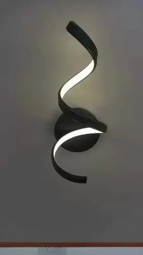 Aplique de Pared Enertech Twister Wall LED 20 W Gris · 6100 · foto 02