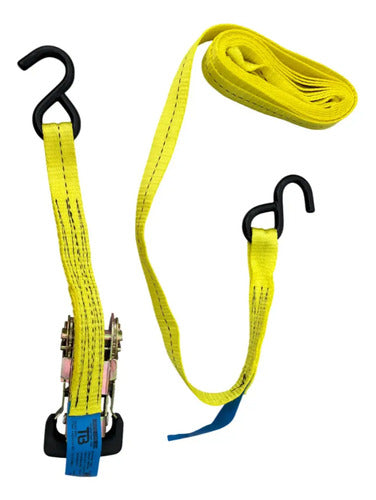 Cinta Amarre Criquet Traca 25mm X 3,60m Carga 800kg Amarillo