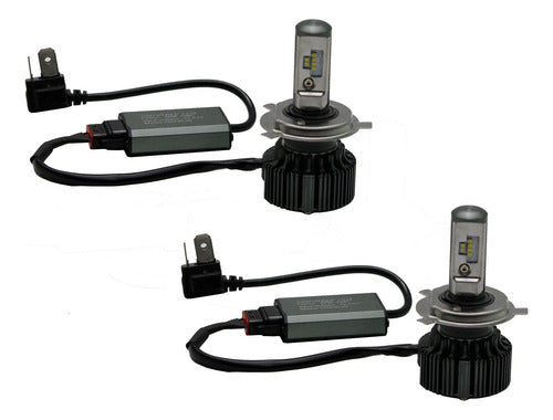 Cree Led H4 Con Cam Bus 40w / 6200k H4 Gris Oscuro Blanco