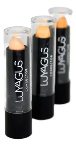 Corrector De Ojeras Luyagus En Barra, Tono Claro Para Maquillaje Mate Y Larga Duración Tono 1 - Claro
