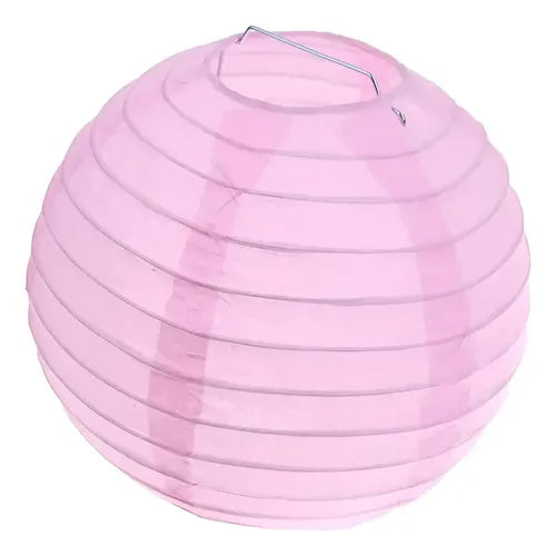 Farol China Papel 14cm Pack De 5 Unidades Vario Colores Deco Rosa Liso